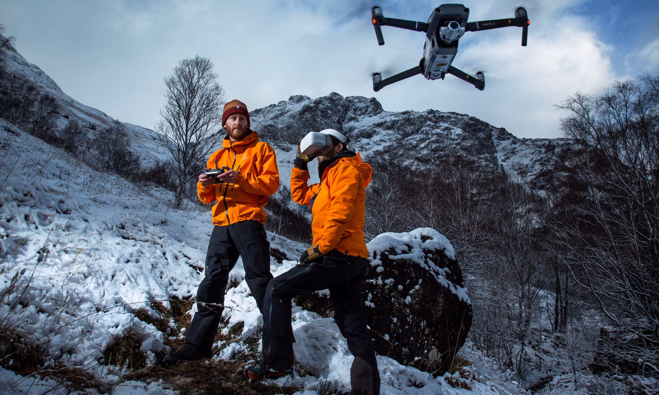Drone used for aerial reconnaissance