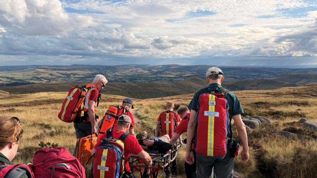 Rescue operations and work in the mountains